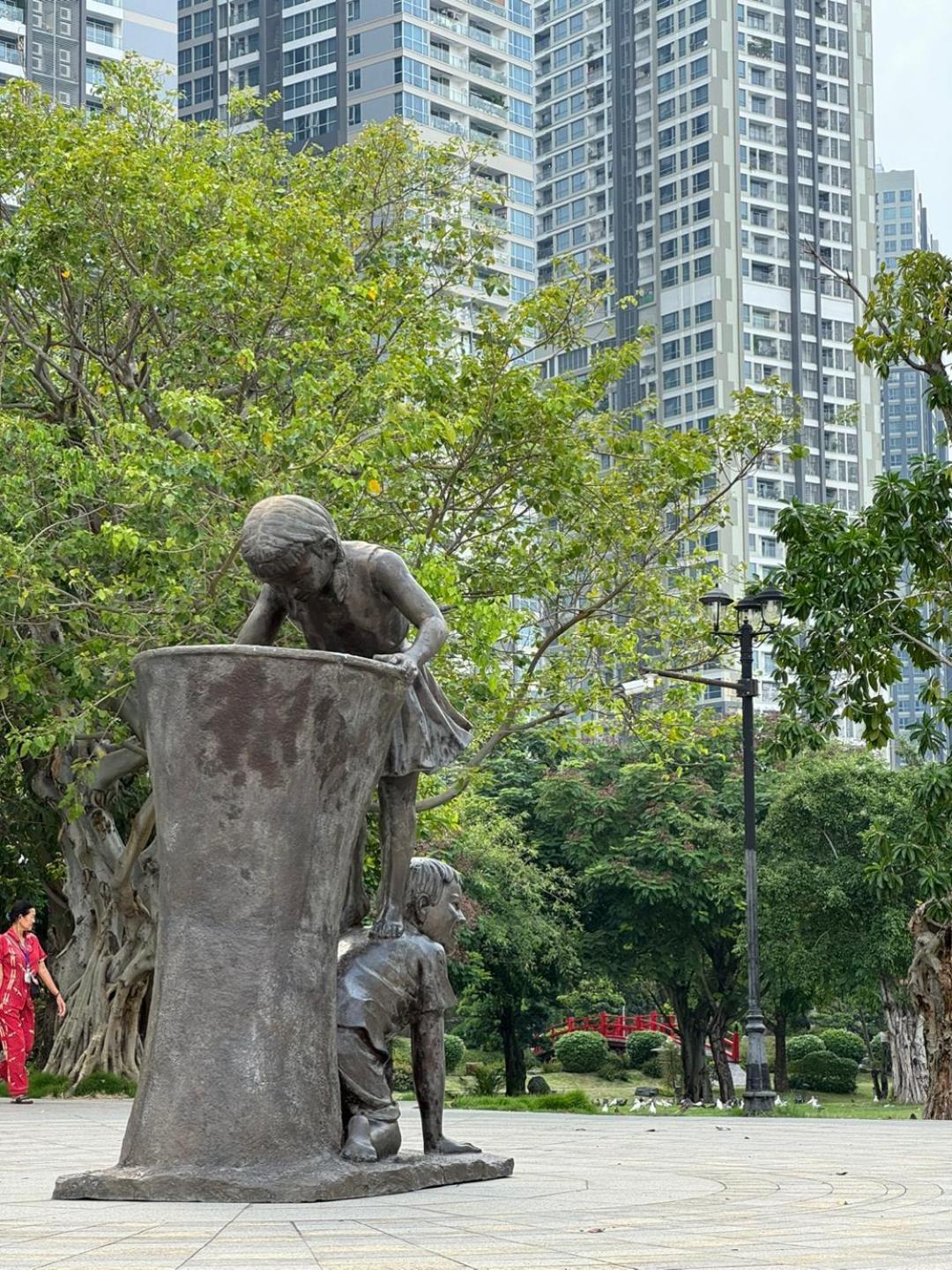 Vinhome Central Park 7 With Balcony Cidade de Ho Chi Minh Exterior foto